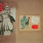 Paris street collage